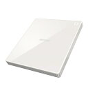 BUFFALO｜バッファロー スマホ用CDレコーダー「ラクレコ＋」DVD再生＆microSDスロット搭載モデル　RR-PW2-WH ホワイト…