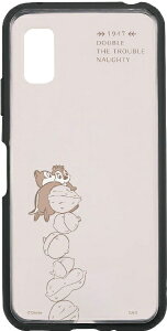 グルマンディーズ|gourmandise ディズニーキャラクター IIII fit Clear SHARP AQUOS wish3 対応ケース チップ&デール DNG-143CD