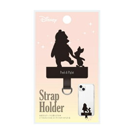PGA｜ピージーエー ダイカット ストラップホルダー Premium Style くまのプーさん PG-DSTHLD07POO