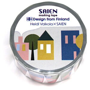 �J�~�C�\�Y���bKAMIISO SANSYOU �}�X�L���O�e�[�v 20mmx5m Houses �y��������z���s�z