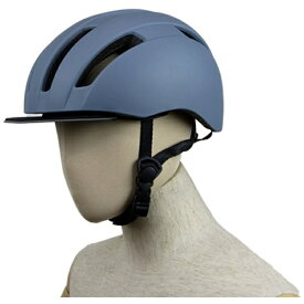 バナナワークス｜BANANA WORKS 自転車用ヘルメット BUNCHO 文鳥 ブンチョウ(Mサイズ：54〜58cm/マットグレイッシュブルー)【返品不可】
