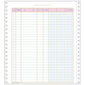 KOKUYO｜コクヨ 〔ドット〕連続伝票用紙（税額欄なし）[売上・仕入帳 /500枚] (254.0x279.4mm) EC-テ1301 51029586