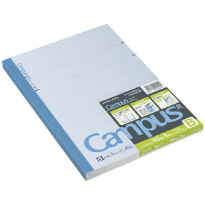 KOKUYO�b�R�N�� �m�[�g Campus(�L�����p�X) 3���p�b�N 4BNX3 [�Z�~B5�EB5 /6mm(B�r) /���r��]