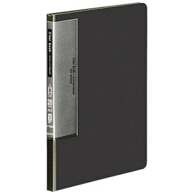 KOKUYO｜コクヨ コクヨ クリヤーブック（ウェーブカットポケット） A5縦 固定式20枚ポケット 濃灰 ラ−T562DM 52390357