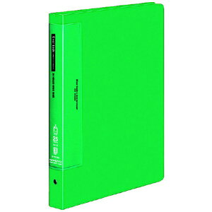 KOKUYO|コクヨ コクヨ クリヤーブック(ウェーブカットポケット) A4縦 替紙式25枚ポケット30穴 緑 ラ−T730G 52390845