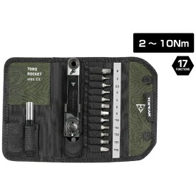 【エントリーで最大2万ポイント当たる｜2/25まで】 TOPEAK｜トピーク 携帯工具 トルク ロケット ミニEX TOL51000