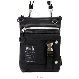 シフレ｜siffler カラビナ付きミニショルダー ブラック 270-055Y