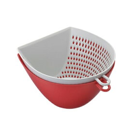 曙産業｜AKEBONO チリトリ　ザルボウル　L　レッド　MZ-3526