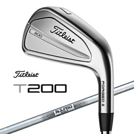 【エントリーで最大全額ポイント還元｜8/5迄】 タイトリスト｜Titleist アイアン 6本セット T200(2023) #5〜#9、#PW《N.S.PRO 105T　スチールシャフト》 硬さ(Flex)：S