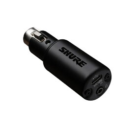 【エントリーで最大全額ポイント還元｜8/5迄】 SHURE｜シュアー ヘッドホン出力付きXLR-USB変換アダプター MVX2U