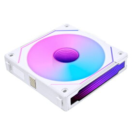 LIANLI｜リアンリ ケースファン [120mm /2100RPM] UNIFAN SL-INFINITY REVERSE BLADE ホワイト UF-RS-SLIN120-1W