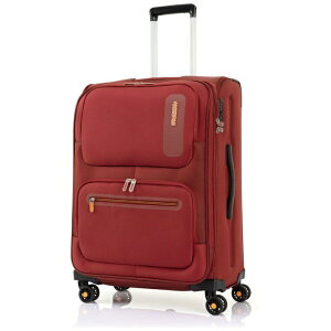 【エントリーで最大全額ポイント還元|11/5迄】 アメリカンツーリスター|American Tourister スピナー68 エキスパンダブル ソフトキャリー MAXWELLL(マックスウェル) レッド HA6-00002 [TSAロック搭