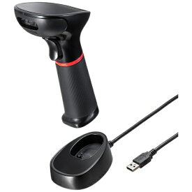 サンワサプライ｜SANWA SUPPLY バーコードリーダー [2.4GHzワイヤレス /2次元・1次元対応] (Windows11対応) BCR-WL2D1BK