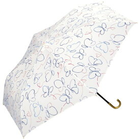 ワールドパーティー｜WPC. 雨傘 折りたたみ傘 バタフライリボン ミニ Wpc． オフ 4728-013-002 [晴雨兼用傘 /50cm]