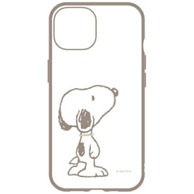 【エントリーで最大全額ポイント還元｜7/18迄】 グルマンディーズ｜gourmandise iPhone 15（6.1インチ） IIII fit ケース ピーナッツ スヌーピー SNGG-03B