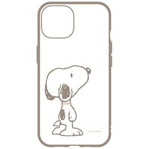 【エントリーで最大全額ポイント還元|11/5迄】 グルマンディーズ|gourmandise iPhone 15(6.1インチ) IIII fit ケース ピーナッツ スヌーピー SNGG-03B