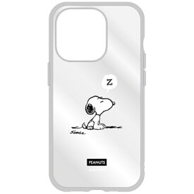 グルマンディーズ｜gourmandise iPhone 15 Pro（6.1インチ） IIII fit ケース ピーナッツ スヌーピー SNGG-08B