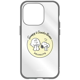 グルマンディーズ｜gourmandise iPhone 15 Pro（6.1インチ） IIII fit ケース ピーナッツ チャーリー・ブラウン SNGG-08D