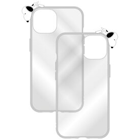 グルマンディーズ｜gourmandise iPhone 15（6.1インチ） IIII fit ケース ピーナッツ　フレーム スヌーピー SNGG-11A