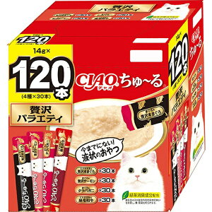 Ȃ΃ybgt[hbINABA-PETFOOD CIAOi`Ij` ґoGeB 14g×120{