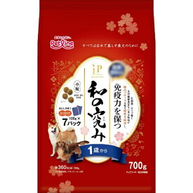 ペットライン｜PETLINE JPスタイル和の究み 小粒 1歳から 700g（100g×7）