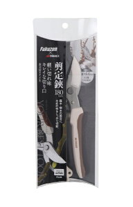 高儀|TAKAGI 本刃付ステンレス剪定鋏 180mm FUKUZEN