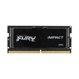キングストン｜Kingston 増設メモリ FURY Impact DDR5(4800MT/s・16Gbit/プラグアンドプレイ) KF548S38IBK2-64 [SO-DIMM DDR5 /32GB /2枚]