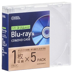 I[d@bOHM ELECTRIC Blu-ray/DVD/CDΉ [5[] P[X 5mmX^Cv 1[x5 NA OA-RCD5M5P-C