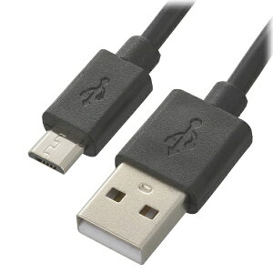 I[d@bOHM ELECTRIC USB-A  micro USBP[u [[dE] /3m /USB2.0] SMT-LB3M-K