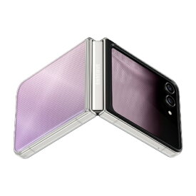 GALAXY｜ギャラクシー サムスン純正 Galaxy Z Flip5 Flipsuit Case/Transparent クリア EF-ZF731CTEGJP