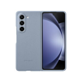 GALAXY｜ギャラクシー サムスン純正ケース Galaxy Z Fold5 Eco-Leather Case（Icy Blue） アイシーブルー EF-VF946PLEGJP