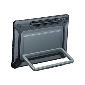 GALAXY｜ギャラクシー Galaxy Tab S9用 スタンド付き耐衝撃カバー Galaxy Tab S9 Outdoor Cover ブラック EF-RX710CBEGJP