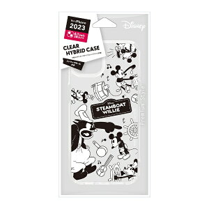 PGA�b�s�[�W�[�G�[ iPhone 15�i6.1�C���`�j �N���A�n�C�u���b�h�P�[�X ���C�D�E�B���[ Premium Style PG-D23APT08MKY