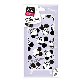 PGA｜ピージーエー iPhone 15（6.1インチ） クリアハイブリッドケース ミッキーマウス Premium Style PG-D23APT15MKY