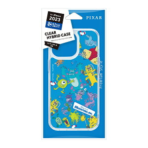 PGA�b�s�[�W�[�G�[ iPhone 15 Pro�i6.1�C���`�j �N���A�n�C�u���b�h�P�[�X �����X�^�[�Y�E�C���N Premium Style PG-D23BPT14MOI