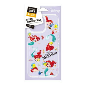 PGA｜ピージーエー iPhone 15 Pro Max（6.7インチ） クリアハイブリッドケース アリエル Premium Style PG-D23DPT03ARL