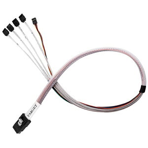 SilverStone�b�V���o�[�X�g�[�� SATA�P�[�u�� SATA �� SFF-8087 CPS03-RE SST-CPS03-RE