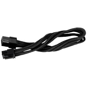 SilverStone�b�V���o�[�X�g�[�� �d�������P�[�u�� �r�f�I�J�[�h�pPCI-E 6pin��PCI-E 6pin×1 PP07-IDE6B �u���b�N SST-PP07-IDE6B