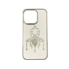 BELEX｜ビーレックス iPhone 14 Pro 6.1インチ Crystal Bee Sereis Case （PC） DEVIA silver BDVCSA08-IP14P-GD