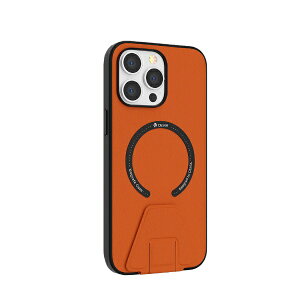 BELEX�b�r�[���b�N�X iPhone 14 Plus 6.7�C���` Randy Series Magnetic Case With Stand DEVIA orange BDVCSA09-IP14L-OR