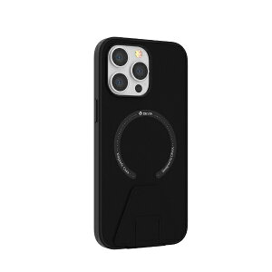 BELEX�b�r�[���b�N�X iPhone 14 Pro Max 6.7�C���` Randy Series Magnetic Case With Stand DEVIA black BDVCSA09-IP14PL-BK