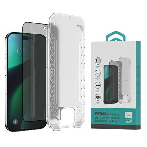 BELEX�b�r�[���b�N�X iPhone 14 Pro Max 6.7�C���` Van Series Full Screen Privacy Tempered Glass�iWith assist tool �j DEVIA black BDVSPA12-IP14PL