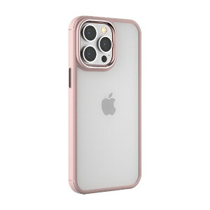 BELEX�b�r�[���b�N�X iPhone 14 Pro 6.1�C���` Crystal Series Shockproof Case DEVIA pink BDVCSA10-IP14P-PK