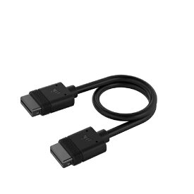 CORSAIR｜コルセア iCUE LINK用 Cable 200mmx2本 ストレート/ストレート ブラック CL-9011120-WW