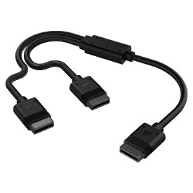 CORSAIR｜コルセア iCUE LINK用 Y-Cable 600mm Y字2分岐 ブラック CL-9011124-WW