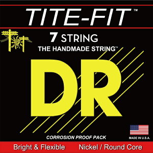 DR|ディーアール エレキギター用アンコーティング弦 TITE-FIT SERIES EH7-11