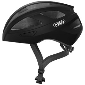 アバス｜ABUS 自転車用ヘルメット MACATOR マーケター(Mサイズ：52〜58cm/VELVET BLACK) 852710250502【返品不可】