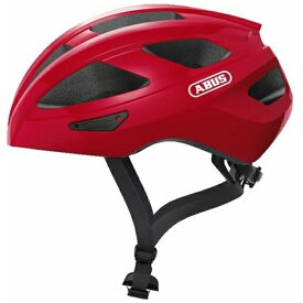 アブス｜ABUS 自転車用ヘルメット MACATOR マーケター(Lサイズ：58〜62cm/BLAZE RED) 852710250606【返品不可】