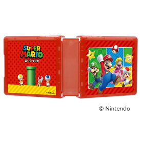 マックスゲームズ｜MAXGAMES Nintendo Switch専用カードケース カードポケット24 スーパーマリオ エンジョイver. HACF-02SME【Switch】