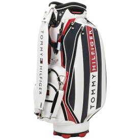 【エントリーで最大全額ポイント還元｜6/11まで】 トミーヒルフィガー｜Tommy Hilfiger カートキャディバッグ FACE(9.0型：46インチ対応/ホワイト) THMG3FC4【オウンネーム非対応】